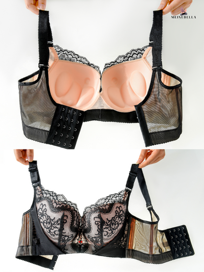 Meinebella™ Push-Up BH mit Spitze