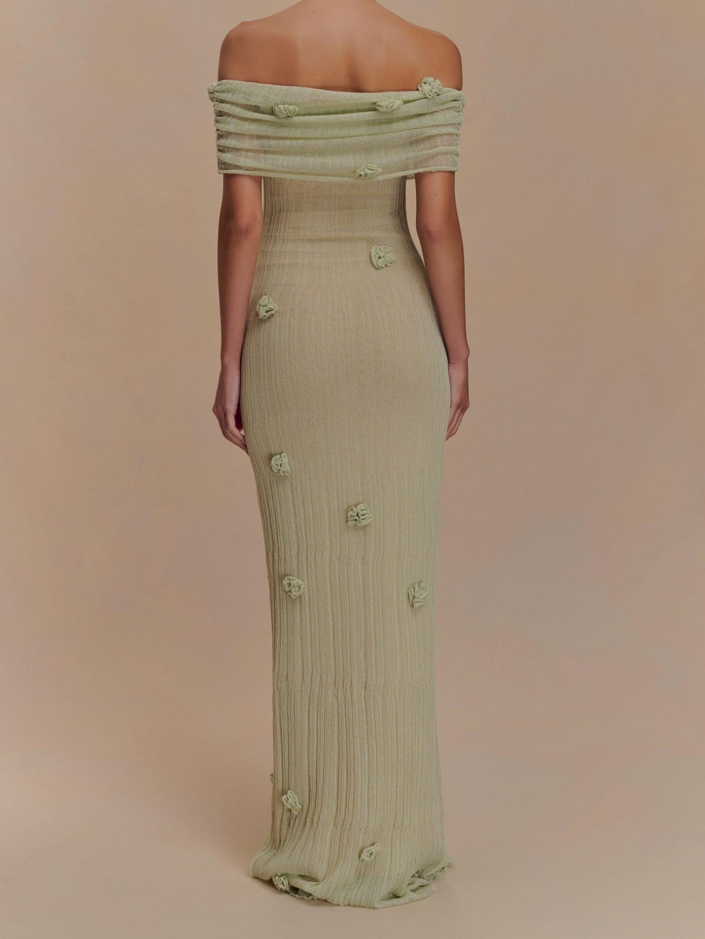 Orchid Knit Maxi Dress